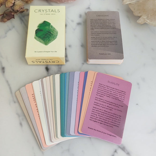 "Crystals" Card Deck
