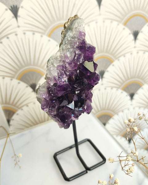 Mounted Amethyst Clusters