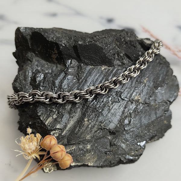"Höggormur" Knit Chain Necklace