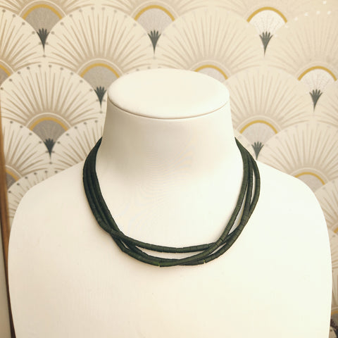 Nephrite Jade 3 Ranges Necklace