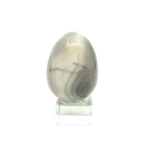 Grey Agate Egg